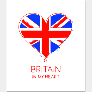 Britain In My Heart Posters and Art